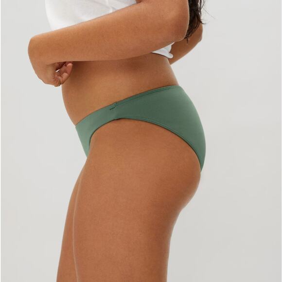 Everlane Womens The Bikini Bottom XL Swimwear Herb Green NWT - Picture 2 of 8